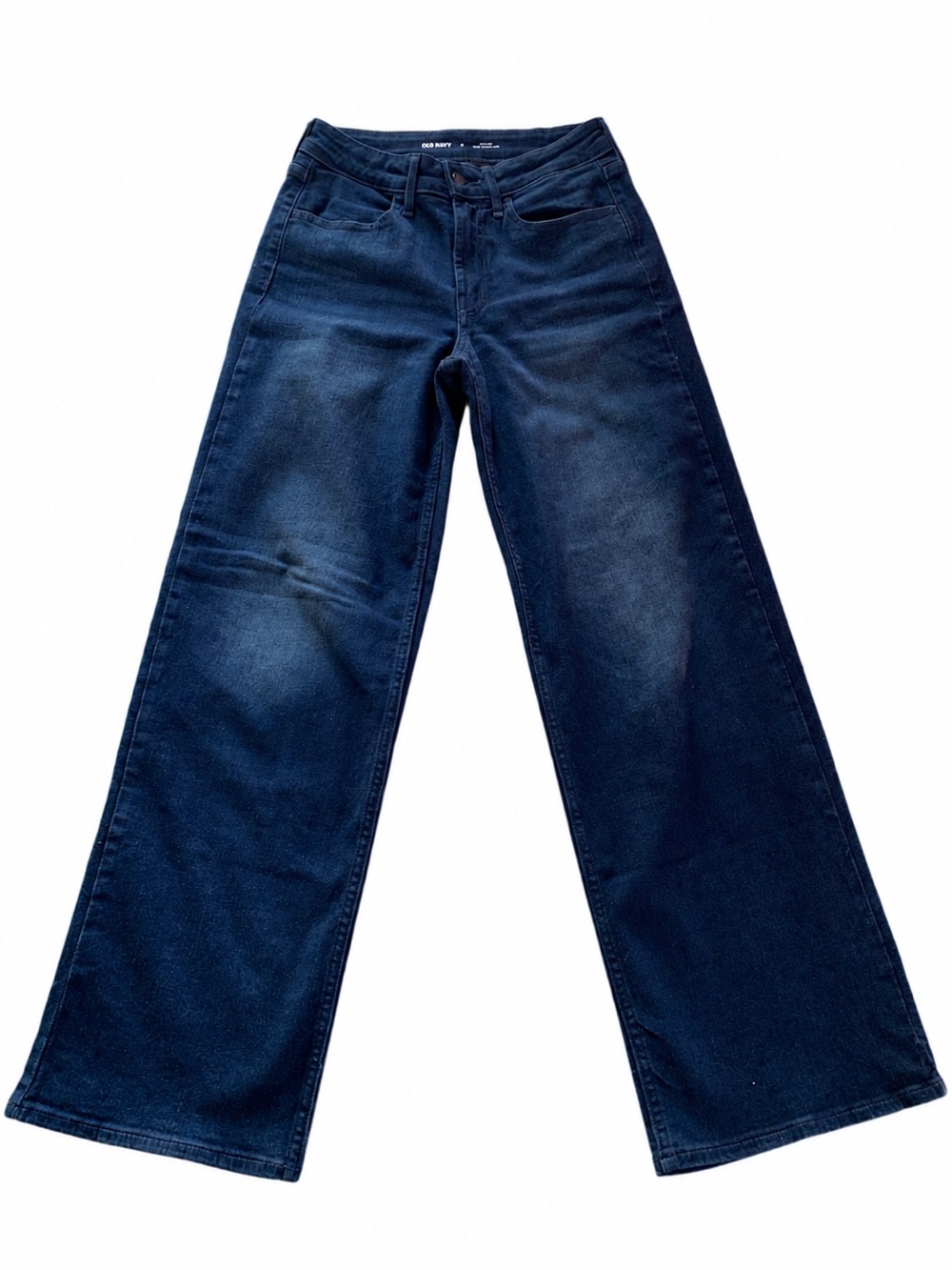 Old Navy High-Rise Wow Wide Leg Jeans Dark Wash Size 0